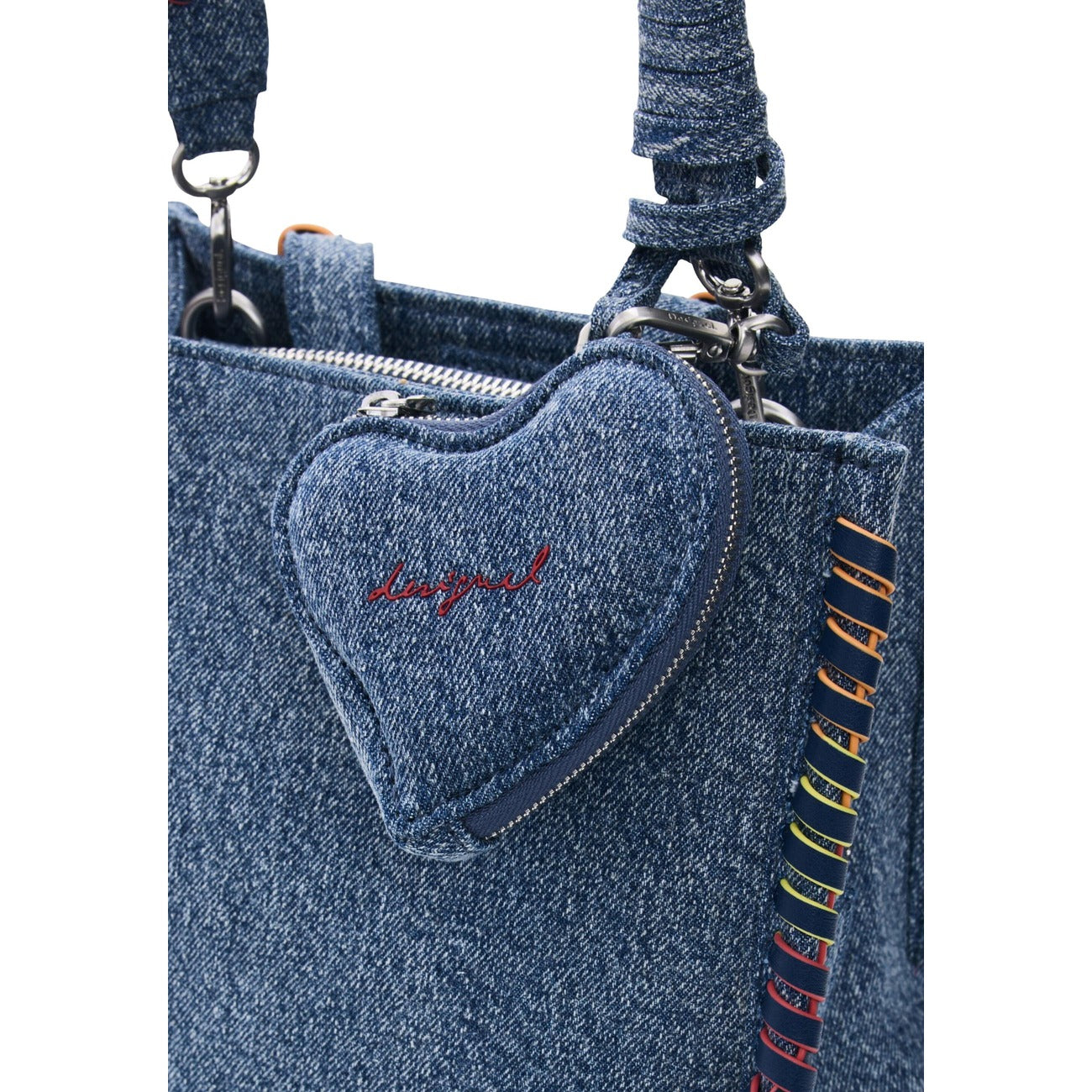 Desigual women's bag 26SAKD08, blue