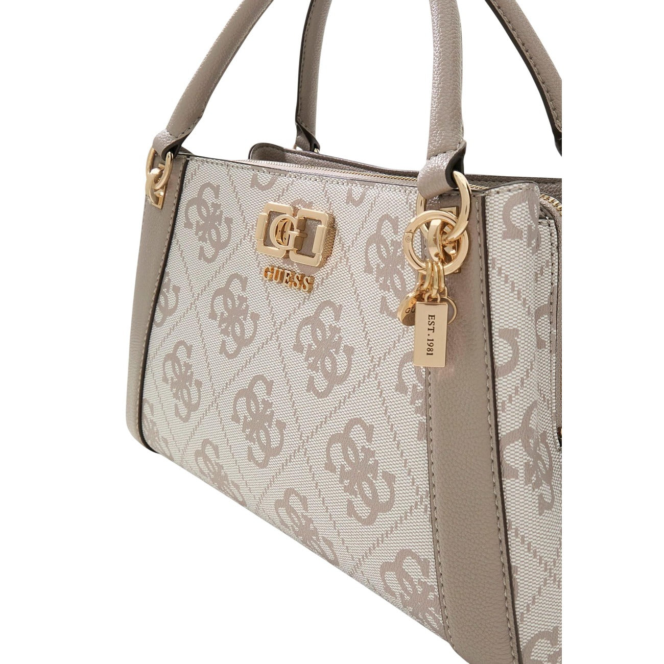 Guess women's bag KARNILLA LOGO GFRIEND SATHEL, beige