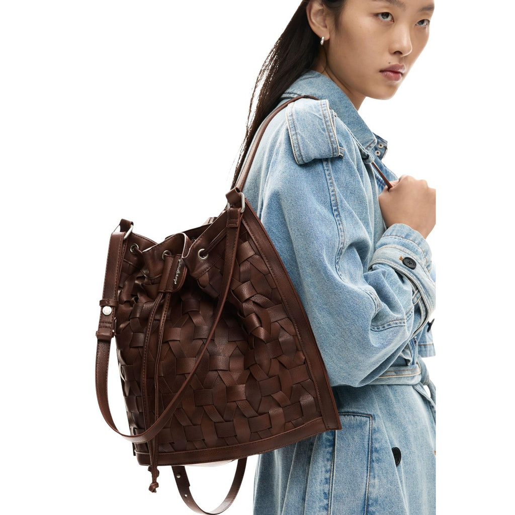 Desigual women's bag 26SAKP14, brown