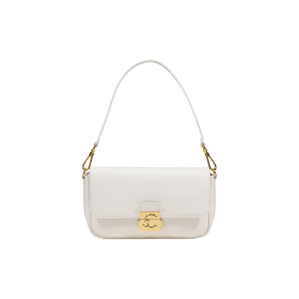 Sac Coccinelle femme C-ME LOCK blanc