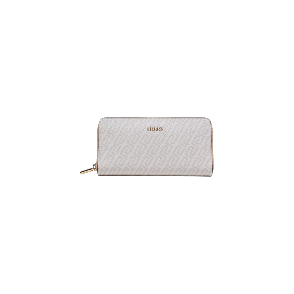 Liu Jo women's wallet XL ZIP AROUND, white