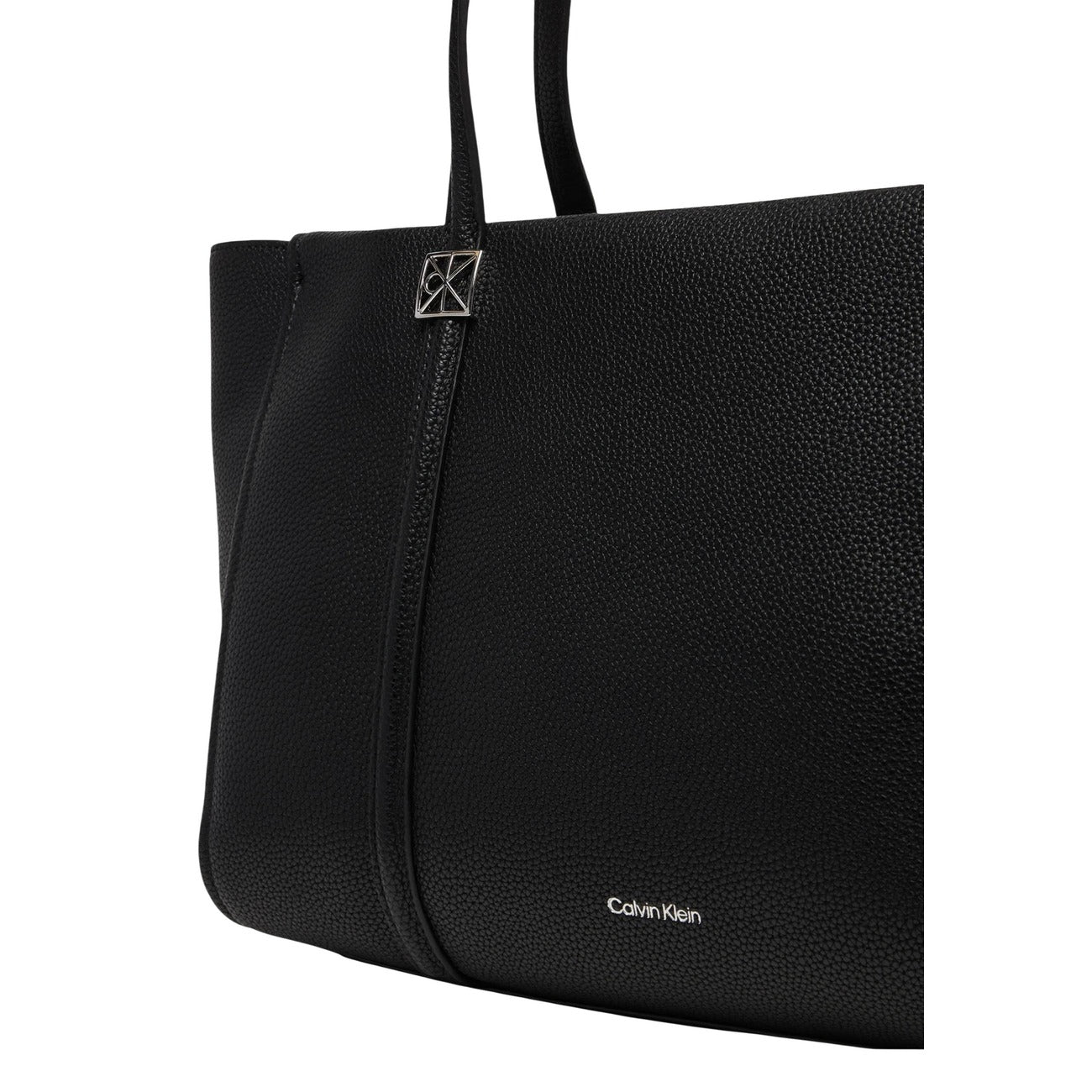 Calvin Klein women's bag EMBLEM HW PEBBLE TOTE, black