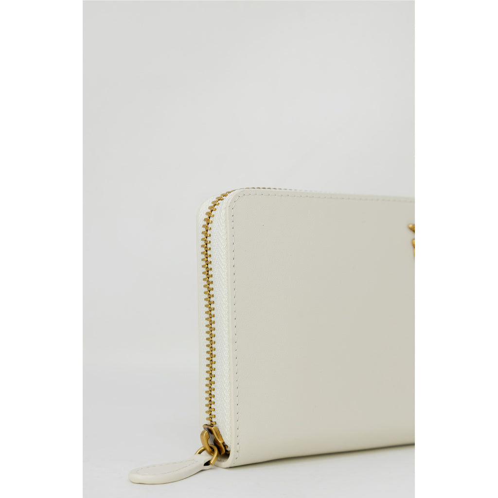Pinko women's wallet, beige
