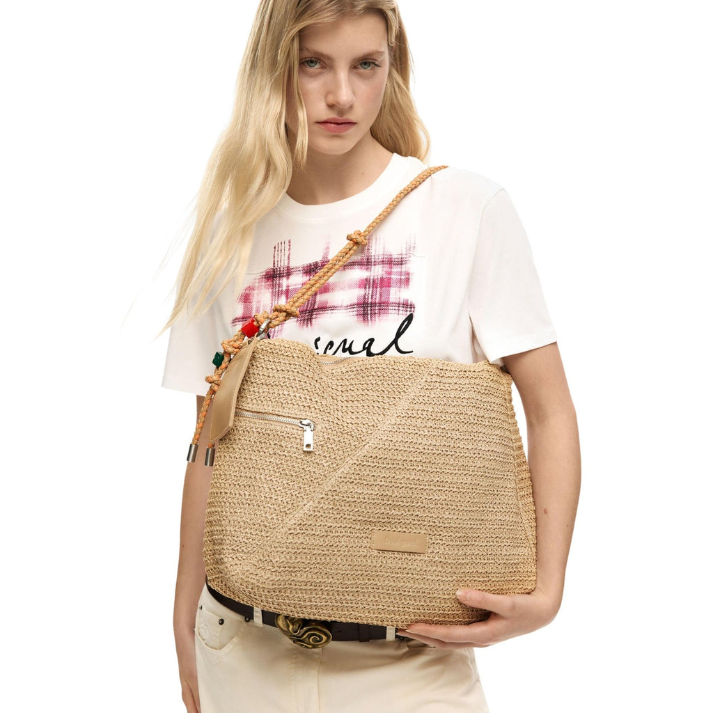 Desigual women's bag 26SAXO04, beige