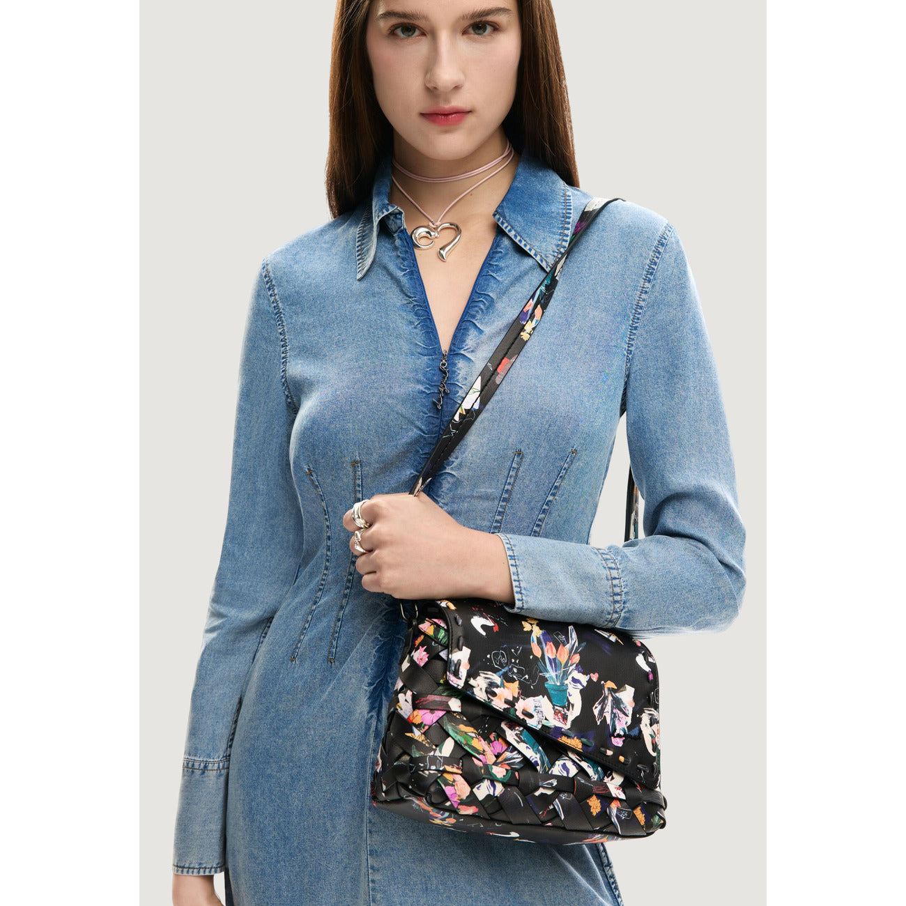 Desigual women's bag 26SAXPB0, black