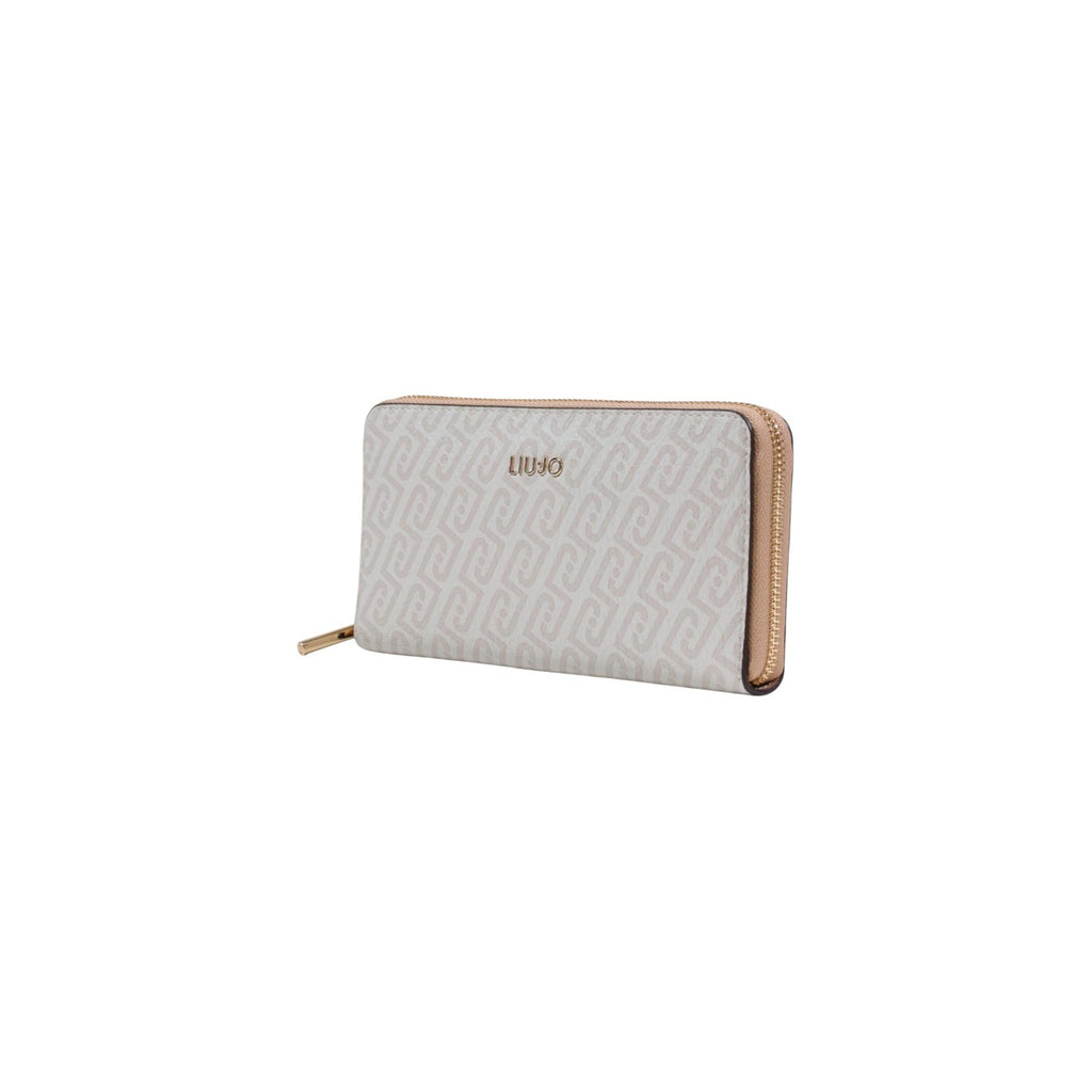 Liu Jo women's wallet XL ZIP AROUND, white