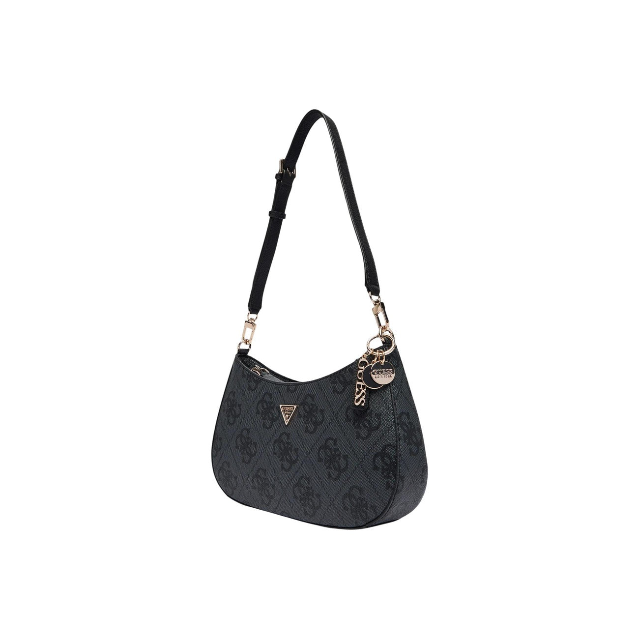 Guess women's bag NOELLE II TOP ZIP SHOULDER BAG, grey