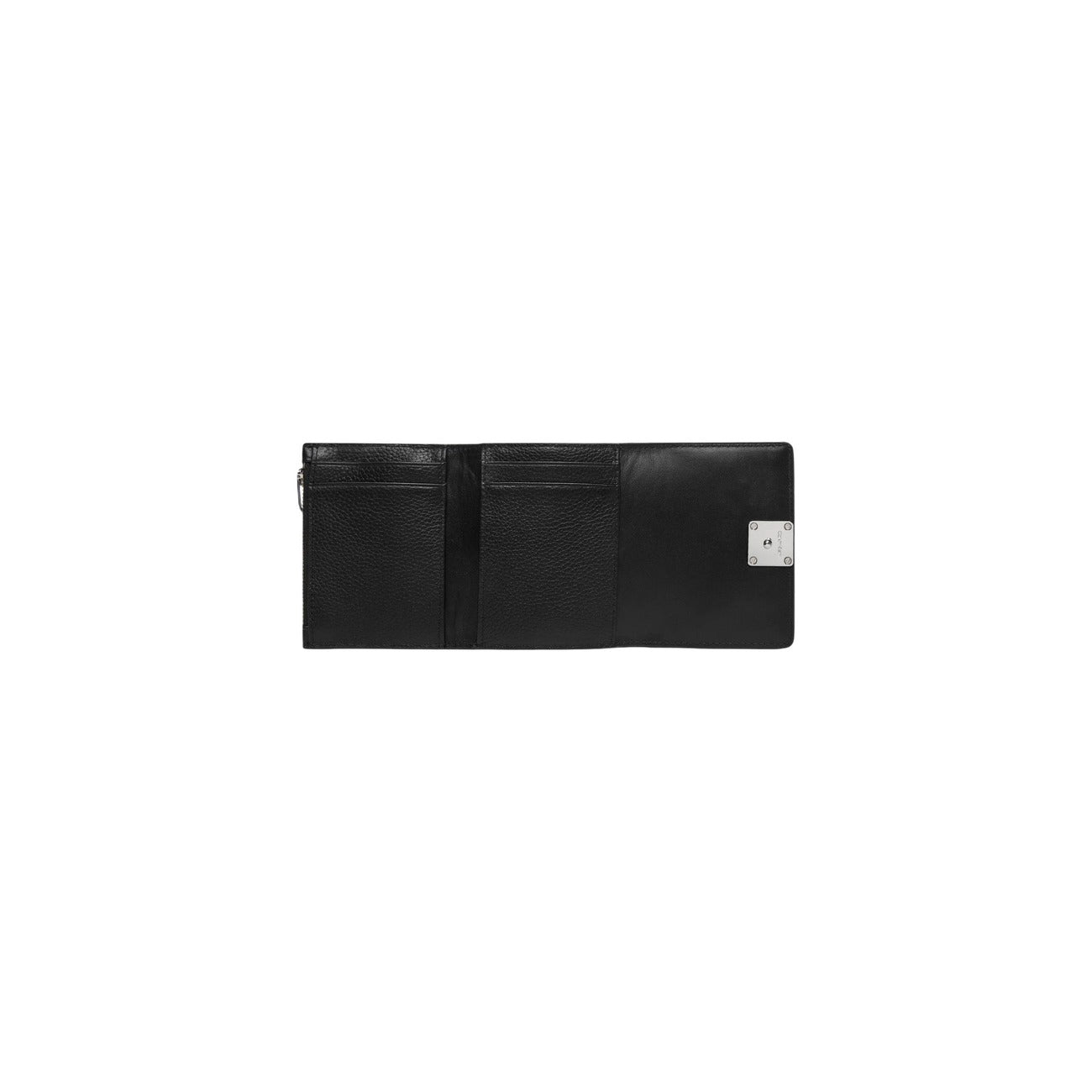 Calvin Klein women's wallet EMBLEM HW PEBBLE TRIFOLD W/ZIP, black