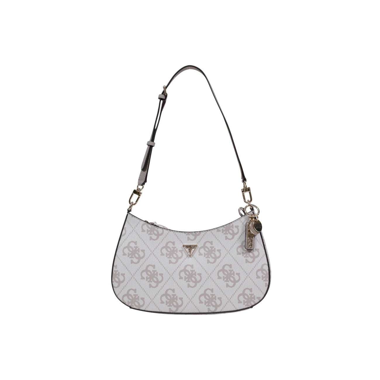 Guess women's bag NOELLE II TOP ZIP SHOULDER BAG, grey