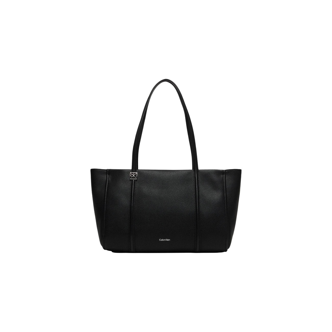 Calvin Klein women's bag EMBLEM HW PEBBLE TOTE, black