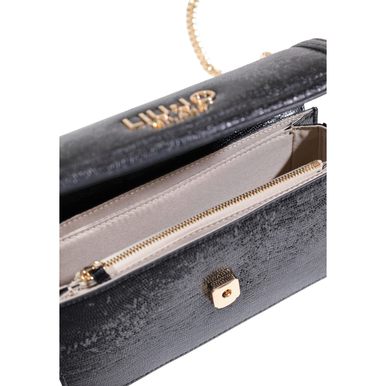 Sac Liu Jo femme S CROSSBODY EAST/WEST noir