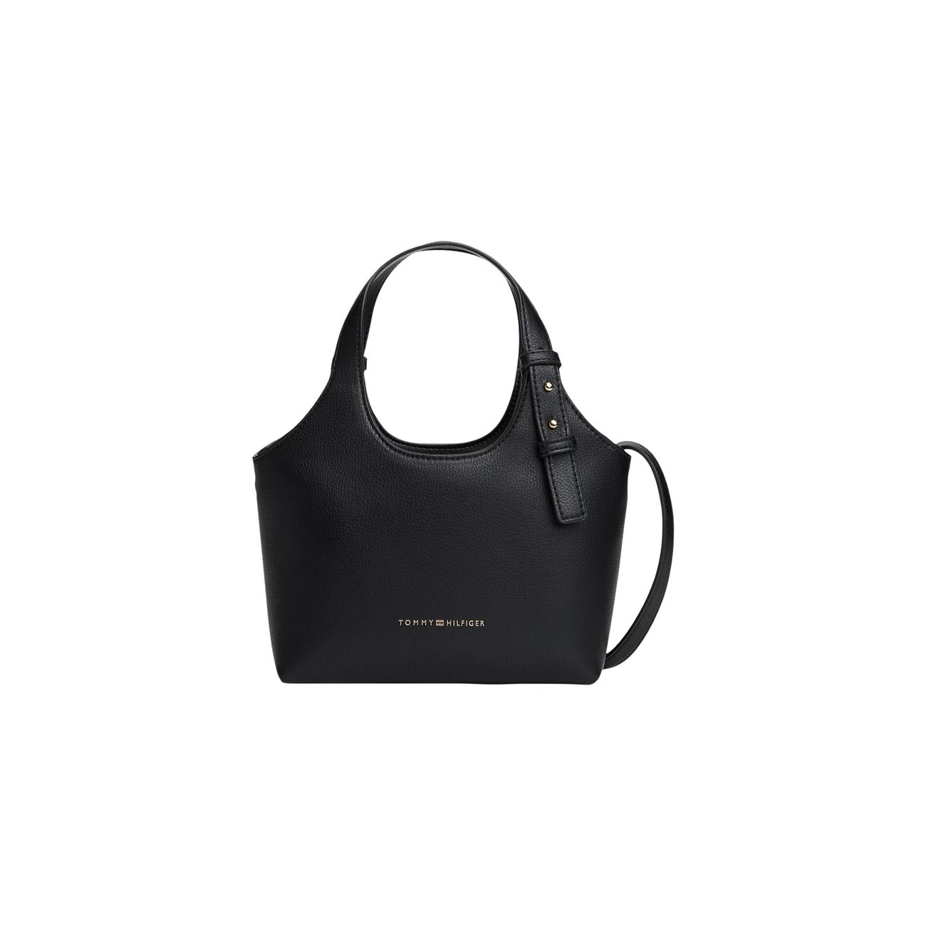 Tommy Hilfiger women's bag TH LOGO MINI TOTE, black