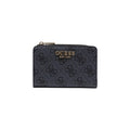 Guess women's wallet LAUREL II SLG ZIP ARND CRD CSE, grey