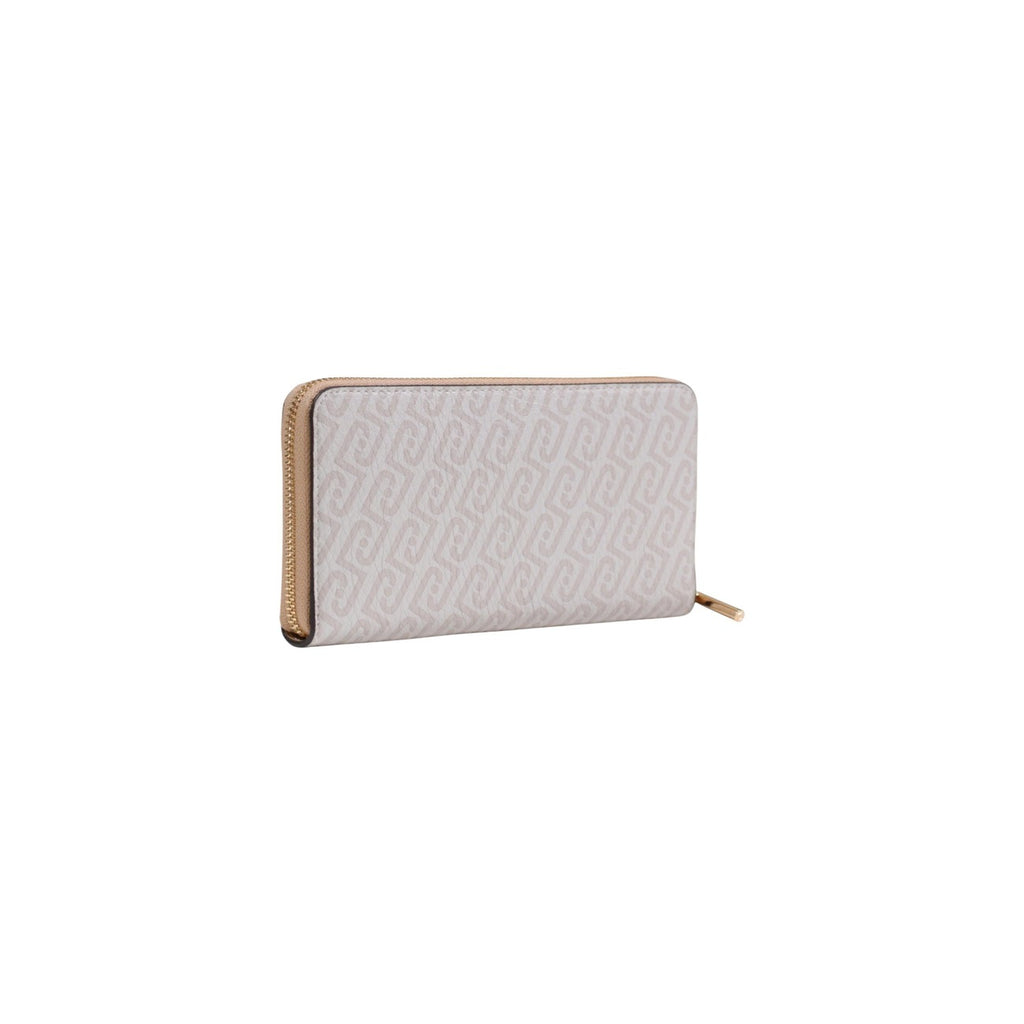 Liu Jo women's wallet XL ZIP AROUND, white