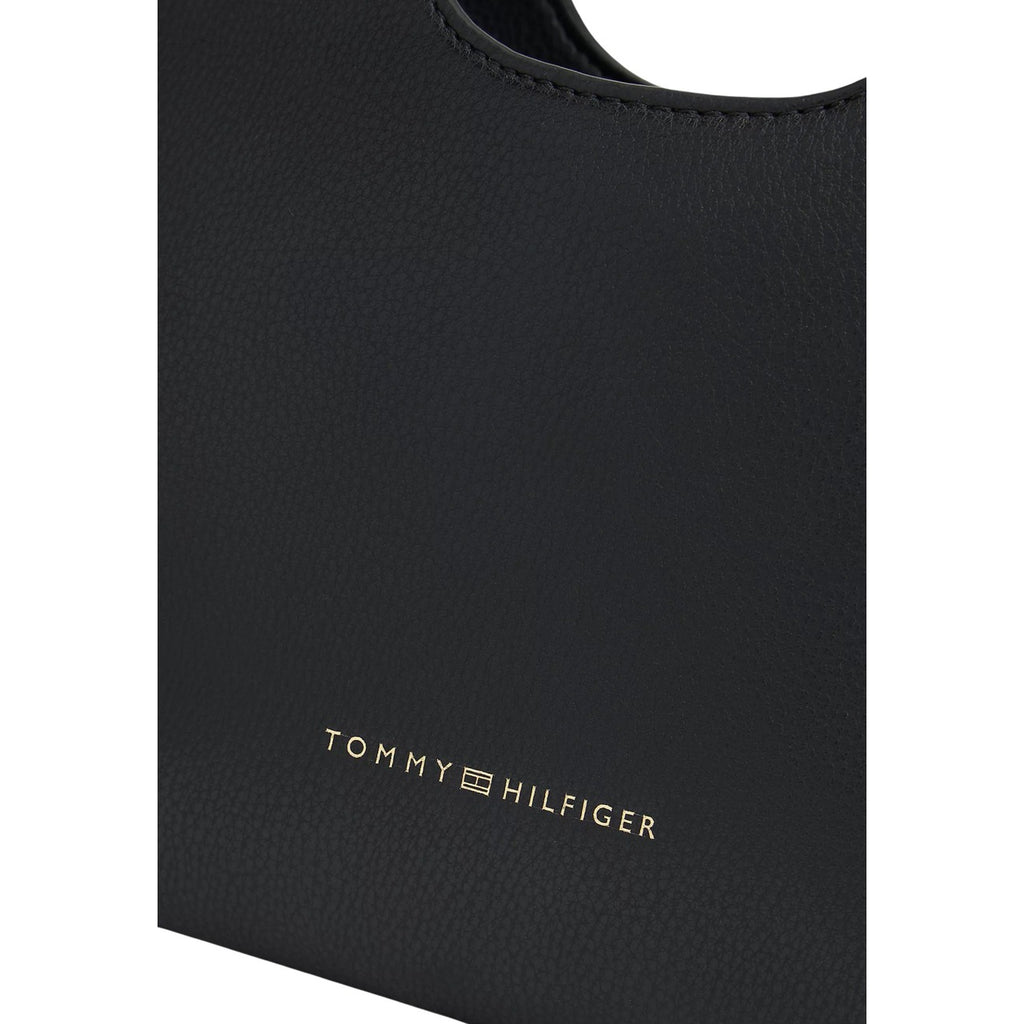 Tommy Hilfiger women's bag TH LOGO MINI TOTE, black