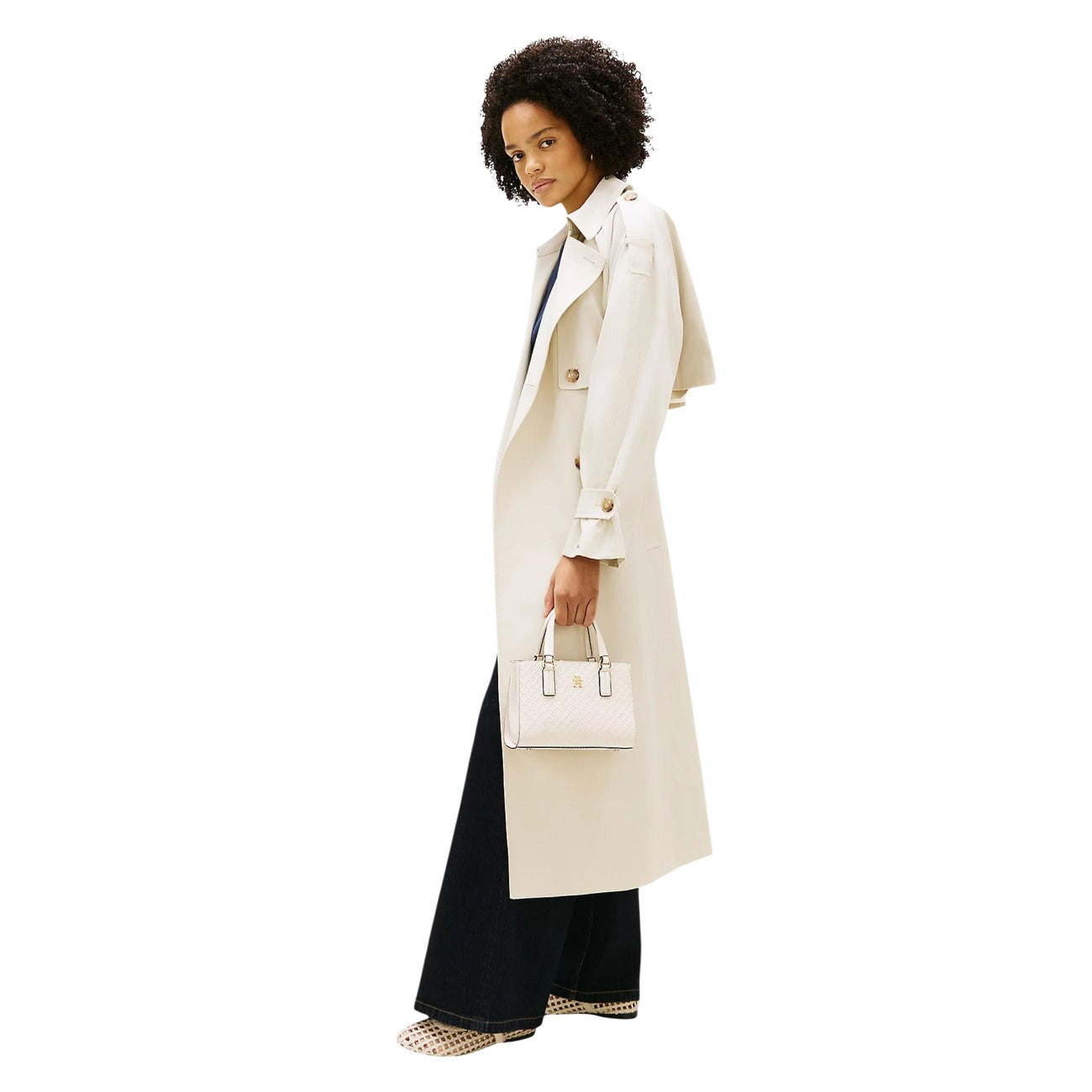 Tommy Hilfiger Tasche TH DAILY MINI TOTE MONO (weiß)