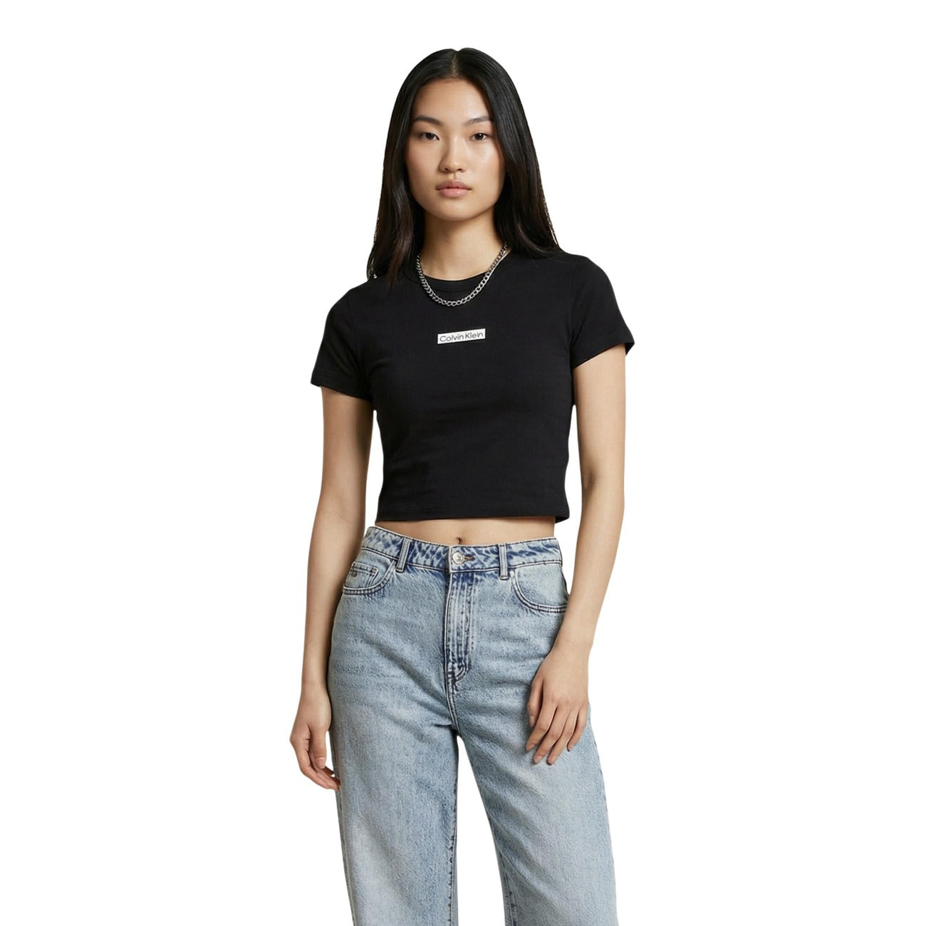 Calvin Klein Jeans T-Shirt Damen – Schwarz
