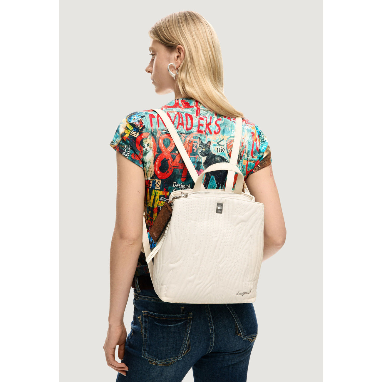 Desigual Tasche 26SAKP41 (beige)