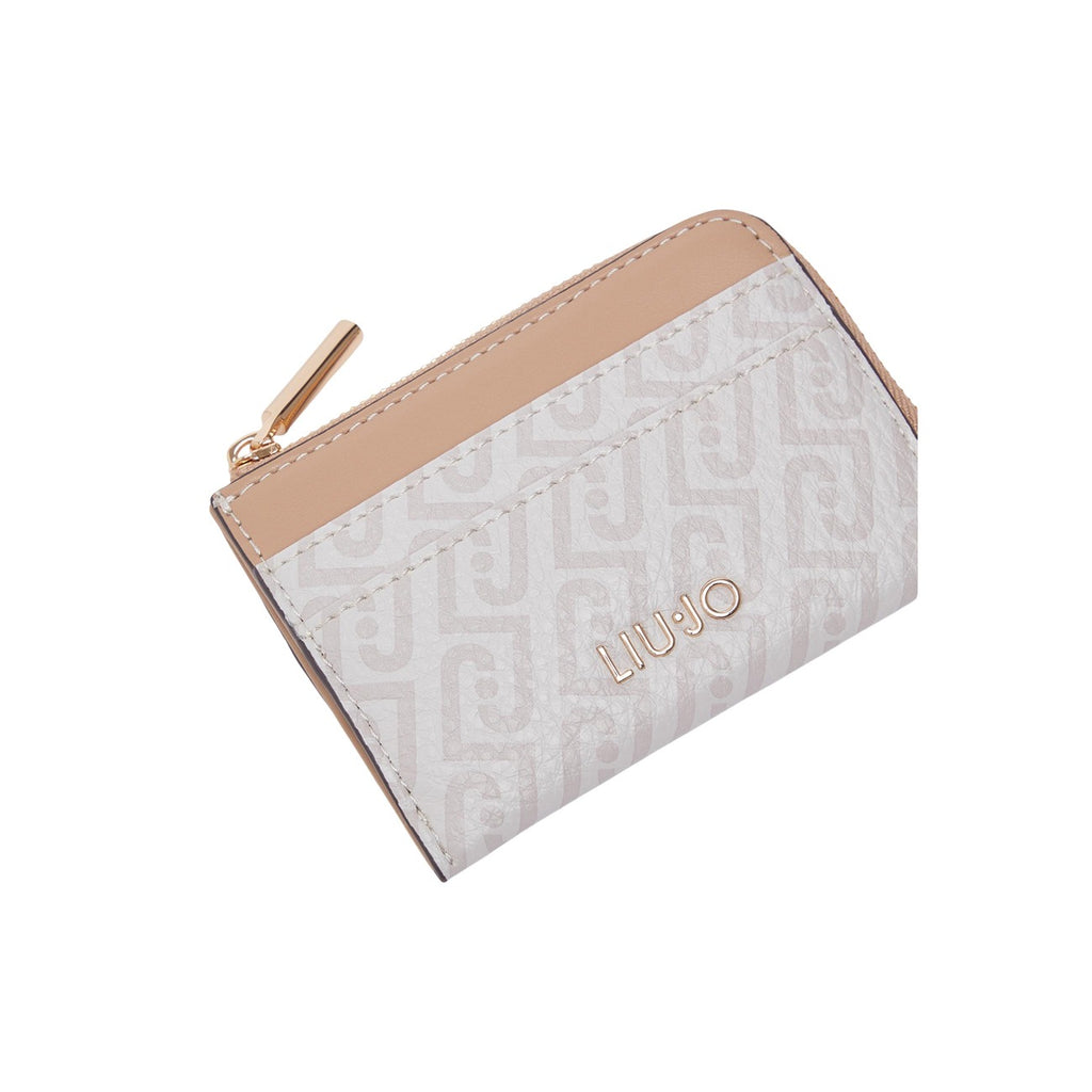 Liu Jo women's wallet S CREDIT CARD CASE, beige