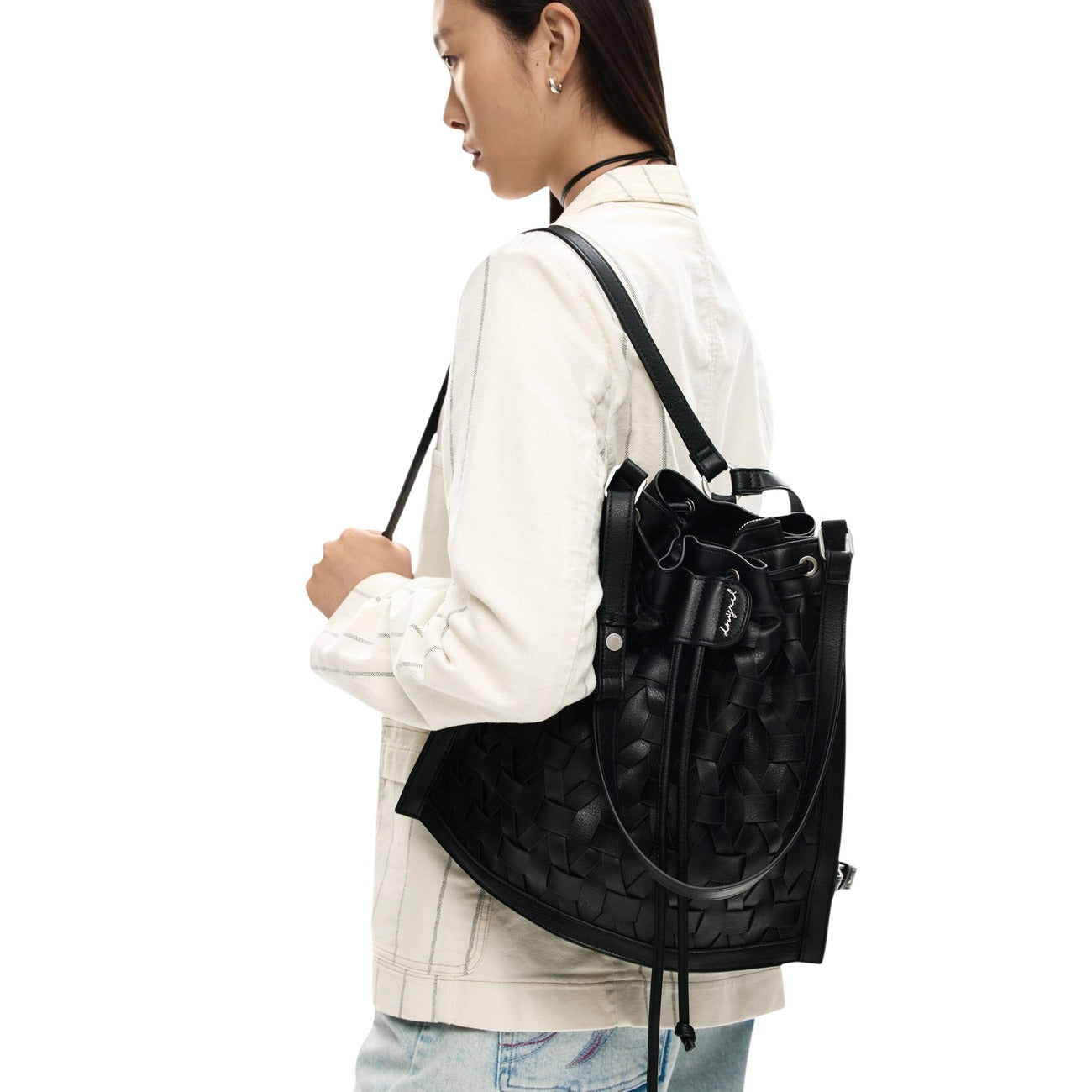 Desigual women's bag 26SAKP13, black