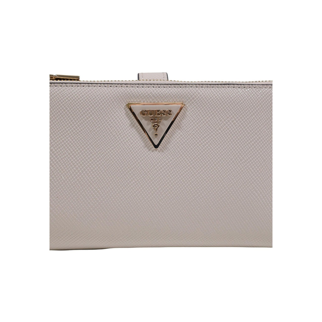 Guess women's wallet LAUREL II SLG DBL ZIP ORGNZR, beige