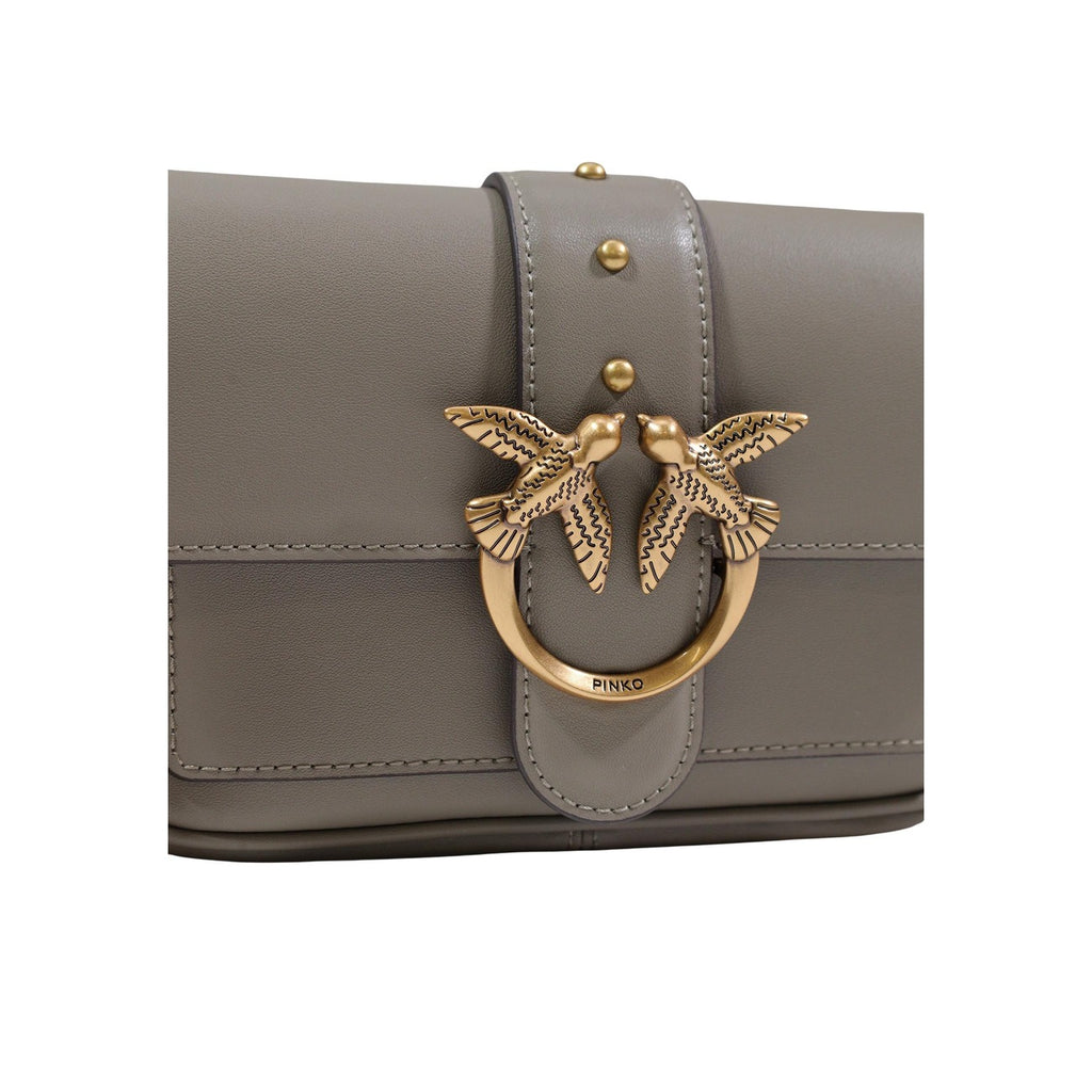 Sac Pinko femme gris