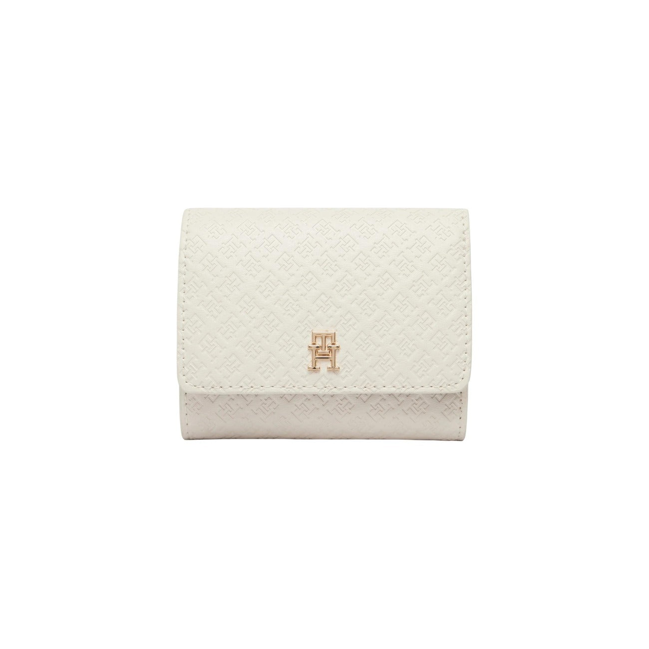 Tommy Hilfiger women's wallet TH ICON TRIFOLD MONO, white