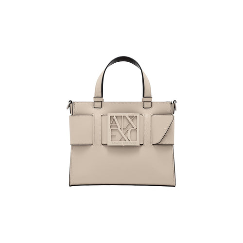Sac Armani Exchange femme beige