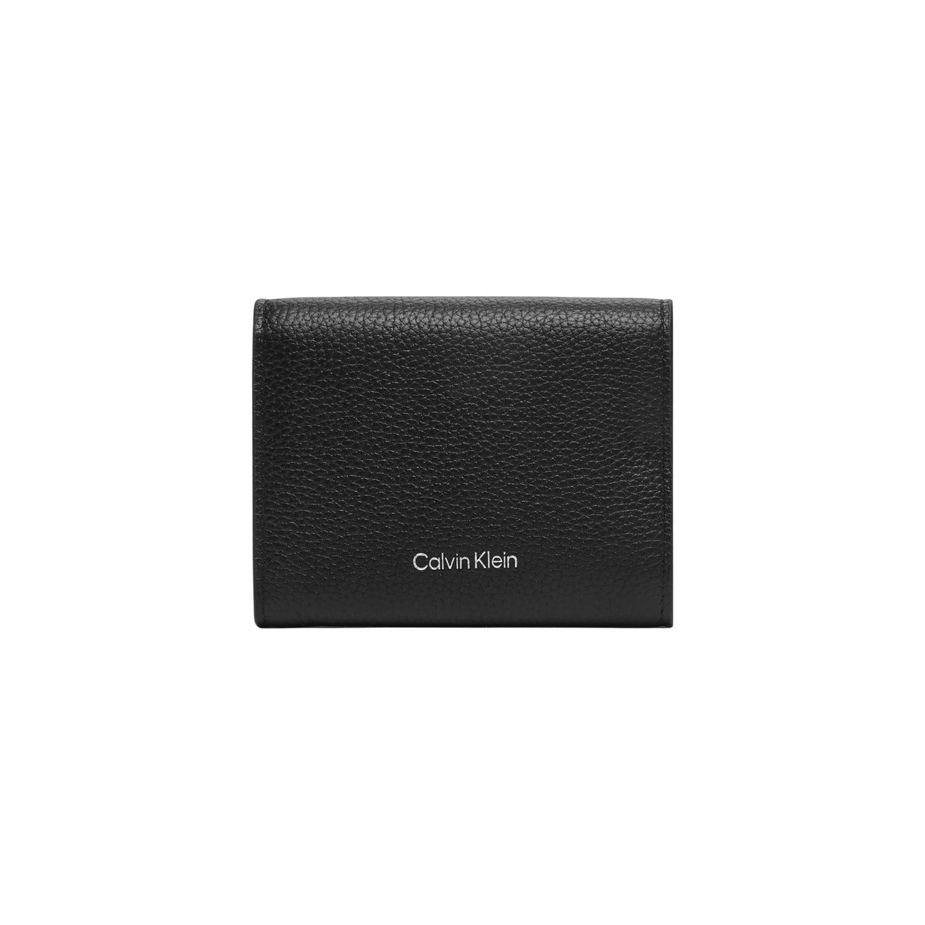 Calvin Klein women's wallet EMBLEM HW PEBBLE TRIFOLD W/ZIP, black