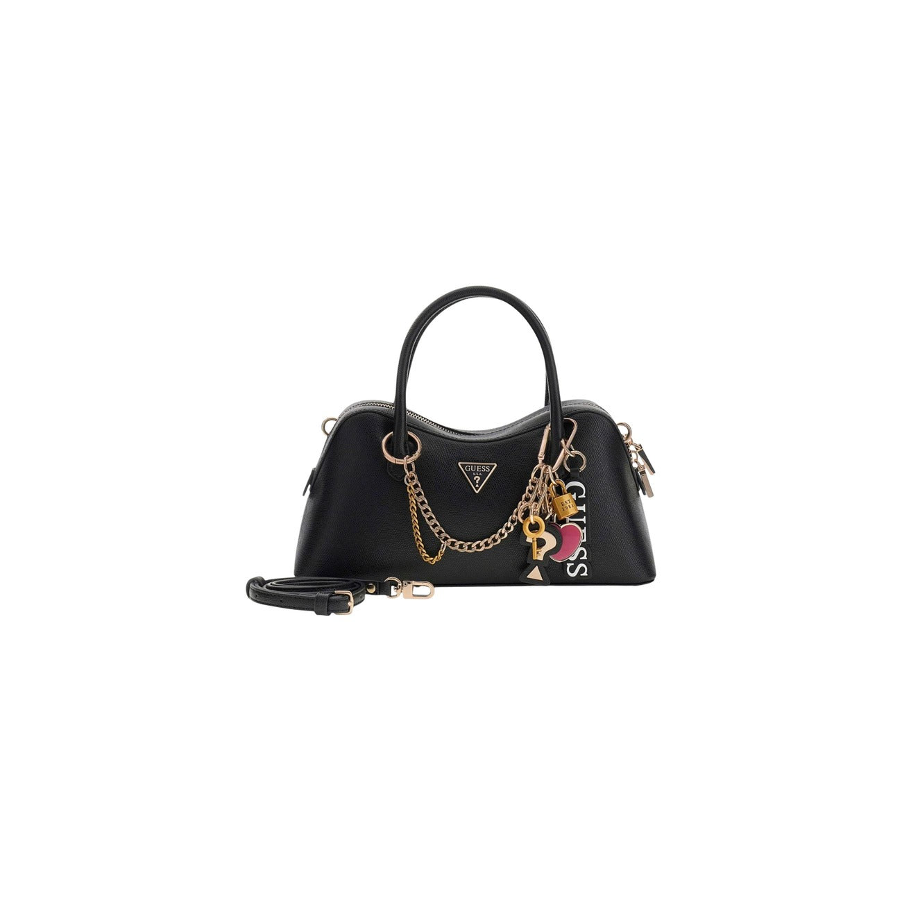 Guess women's bag DAVINA SATCHEL, beige