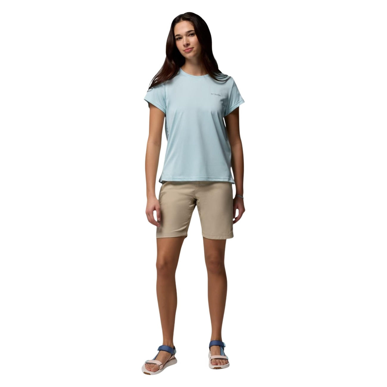 Columbia T-Shirt Damen – Weiß