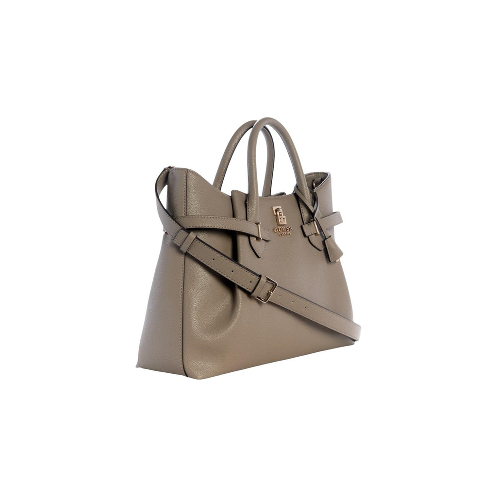 Guess women's bag YESBA GIRLFRIEND SATCHEL, brown