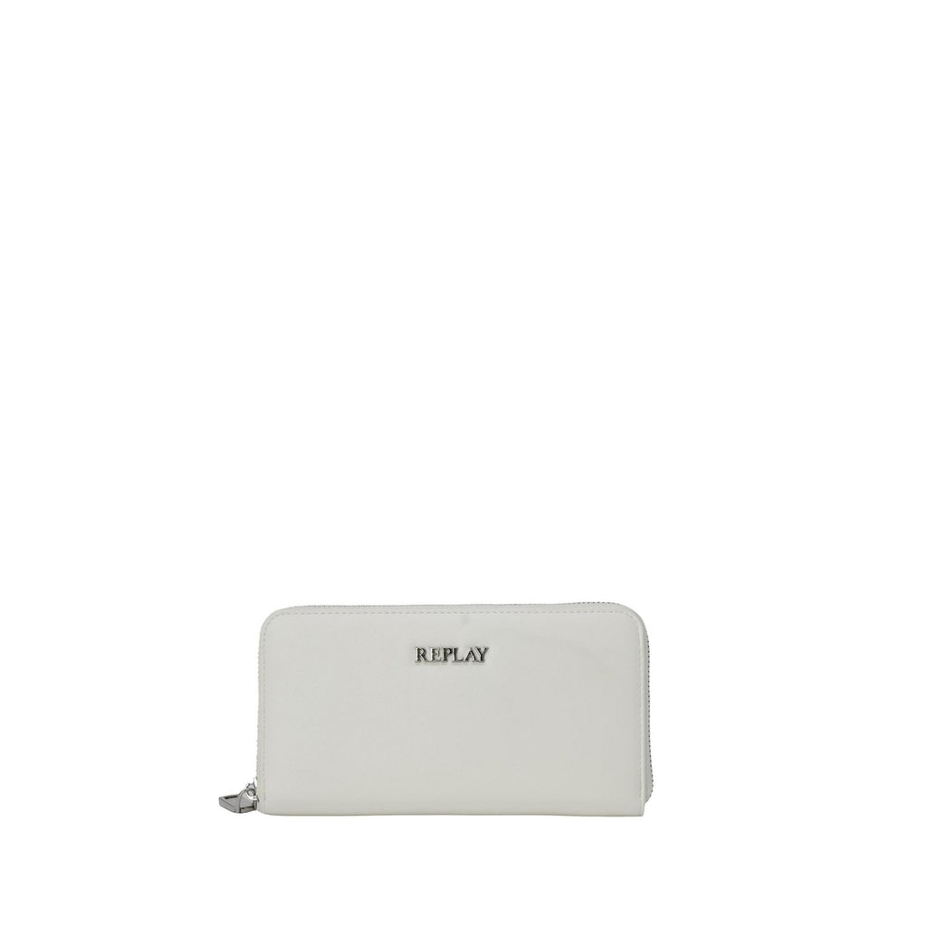 Portefeuille Replay femme blanc