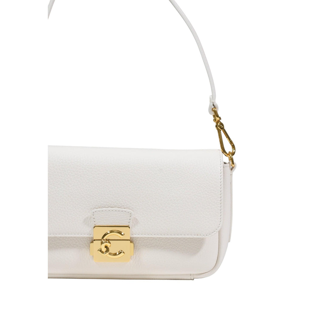 Sac Coccinelle femme C-ME LOCK blanc