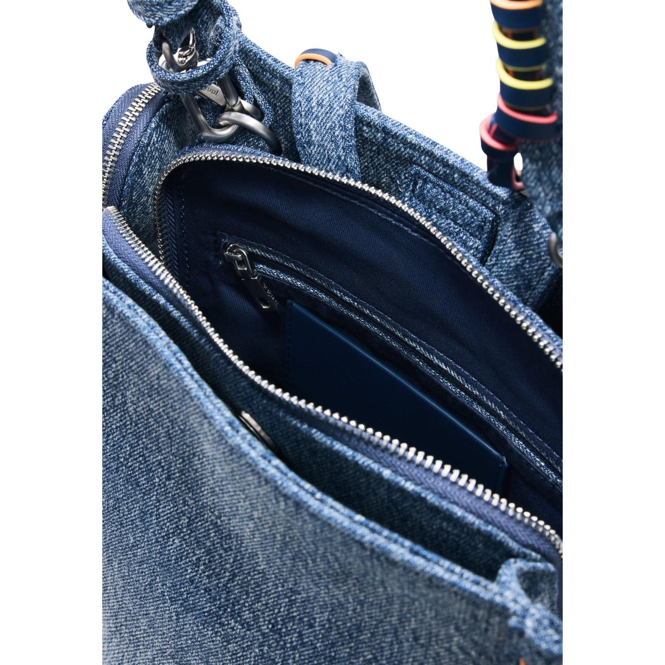 Desigual women's bag 26SAKD08, blue
